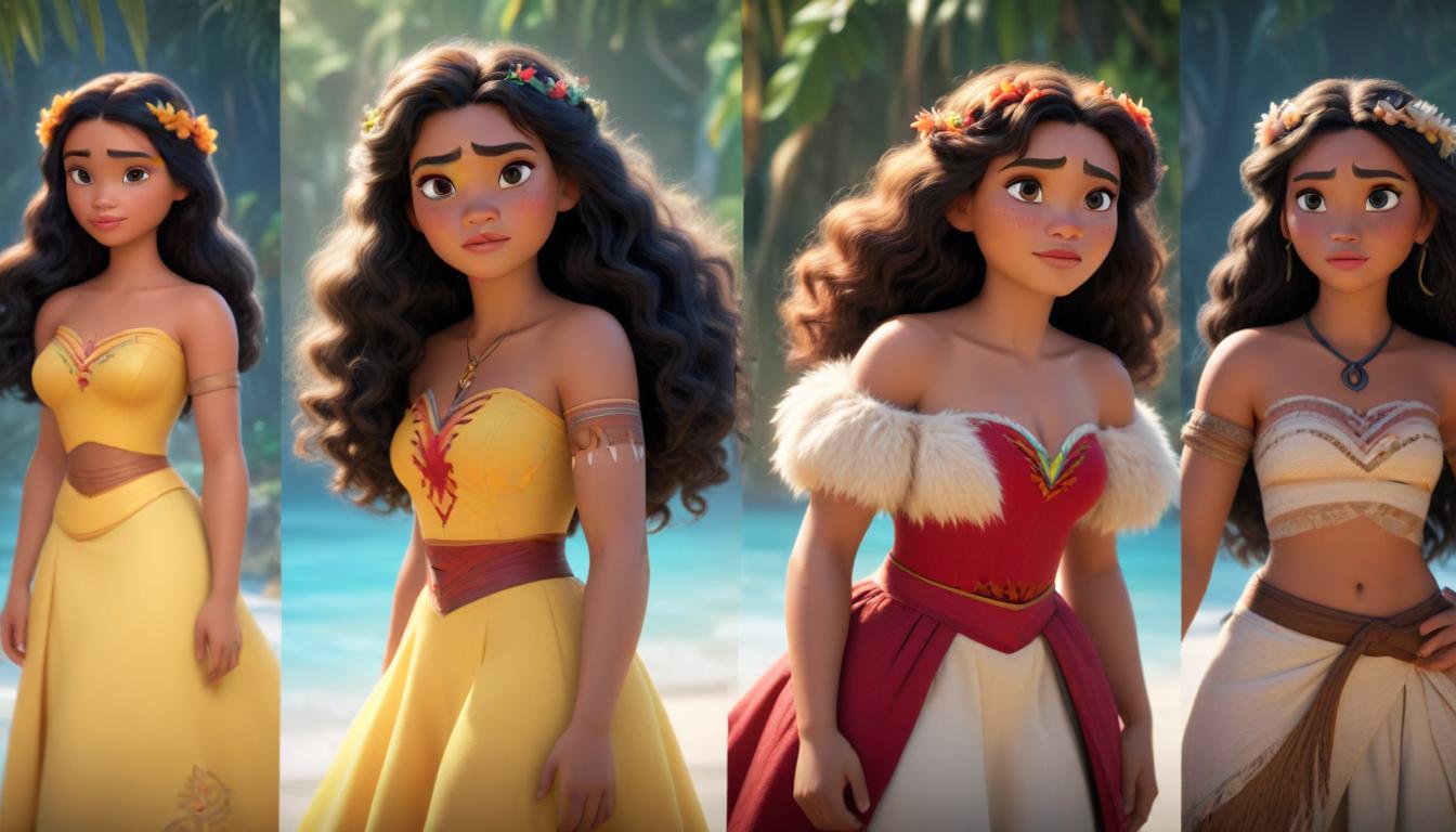 Disney Prenses Hikayelerinin Dönüşümü: Pamuk Prenses'ten Moana'ya